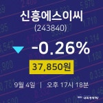 에스씨 (SC) 트레이딩 | 증권주식 신흥에스이씨 주가 4일 현재 37850원