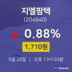 주식실시간 지엘팜텍 주가 20일  현재 1710원