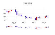 12월 19일 신원종합개발 주가차트 4200원  0.84%