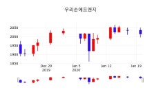 우리손에프앤지주식장  21일  현재 1,945원