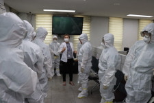 경기도의료원 수원병원, 화서문지구대 감염관리교육 실시