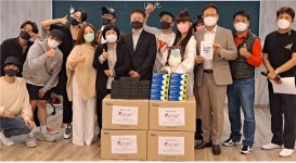 (주)한량, (주)태평컴퍼니 MBN 보이스트롯 "별별패밀리"와 손잡고 마스크 기부