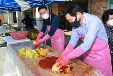 청주시 상당구 낭성골 김장축제 열려