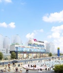 인천 중심상업지 용마루지구, 숭의역 앞 대형 테라스상가 더원프라자 선봬