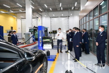 김천시 간부공무원,  첨단자동차검사연구센터 현장 회의 실시