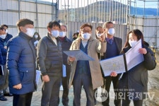 김일권 양산시장, 공공시설물 건립공사 관련 시민고충 민생현장 소통행보