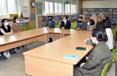 김석준 교육감, 5일 사상구 초등학교 신학기 학사운영 상황 점검
