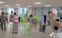 [UP! START] 더블미, 트윈월드로 글로벌 메타버스 탑승