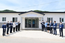 경북 청송군 부남면 화장리 마을회관 개관식 개최
