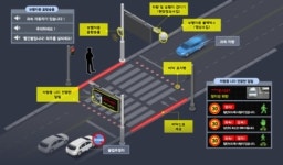 대구 동구청, 스마트횡단보도 설치사업 실시