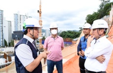 김동근 의정부시장,발곡 비공원시설 공동주택 신축공사 민원 현장 방문