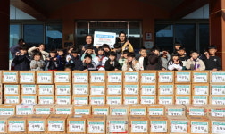 경북 의성군 전진태권도, 사랑의 라면 78박스 기탁