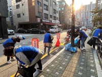 의정부 송산3동, 수줍은 날 민락2지구 쓰레기 제로 실천
