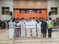 굿네이버스 경기동부사업본부와 와부고등학교 후원금 전달식