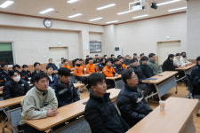 경산소방서, 펌뷸런스운용 교육 실시