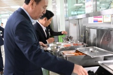 박형덕 동두천시장, 개교 20주년 맞이한 동두천외고 방문