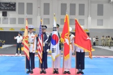 한미친선 전군 태권도대회 성황리 개최