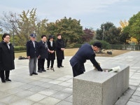 포천, 6·25참전유공자와 함께한 현충시설 참배