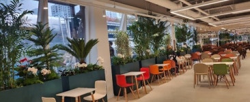 오지(OG)버거, 올림픽공원점 오픈…자연 속 힐링과 미식의 만남