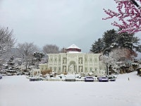 [포토] 포천 허브아일랜드, 28년 만의 폭설로 환상적인 겨울 풍경 선봬