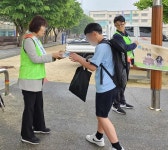 포천시보건소, 세계 금연의 날 맞아 포천중학교서 건강 캠페인