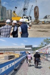 부산진해경제자유구역청, 우기 대비 대형공사장 안전점검 실시
