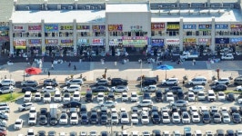 [포토] 방문객 차량 가득한 남당리 대하축제장