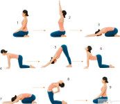 [yoga] 하체 부기를 빼고 숙면에 도움 주는 릴랙스 요가