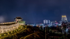 [포토] 밤의 도시 수원야경에 빠지다