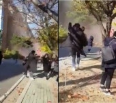 [포항 지진] 한동대학교, 학생들 수업 중 혼비백산…외벽 무너지고 승용차 파손 피해