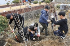 제천 백운초등학교 개교 110주년 나무심기 행사