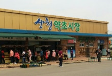 경남 산청 약초시장 5주년 기념 이벤트 행사