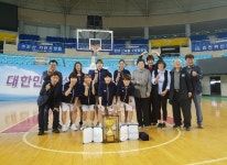 경남 사천시청 여자 농구부  2018 전국실업농구연맹전 준우승 차지