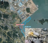 여수 율촌산단 인근 연안 멸종위기종 흰발농게서식