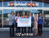 광양원예농업협동조합, 저소득계층에 지원금 전달