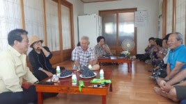 이선두 의령군수 경로당·무더위쉼터 방문