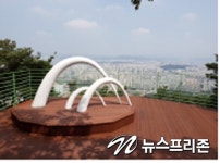 대구광역시,  삼필산 송봉에 전망대로 대구투어관광객을 유혹하다