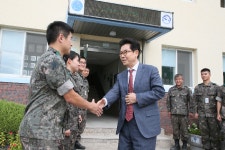 송도근 사천시장, 추석 명절 앞두고 사회복지시설 등 기관 위문방문