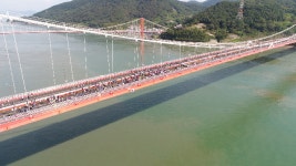 하동군, 12일 노량대교 역사적 개통식 가져