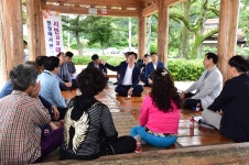 조규일 진주시장,  시민과의 데이트 현장 소통 가져