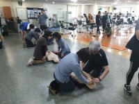 의정부시 시설관리공단,  스포츠센터 고객 대상 4분의 기적 모의훈련 실시