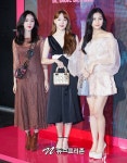 [포토] 여자친구 신비-예린-엄지, 포토월 밝히는 비주얼(디올 뷰티)