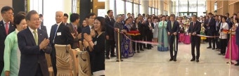 文대통령, 고려인 챙기기…카자흐스탄서 동포간담회 개최,'홍범도 유해송환' 논의
