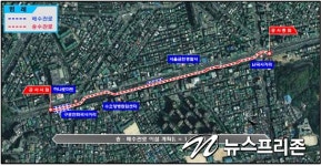 시흥IC～난곡사거리 상수도관 이설공사 예정..남부순환로 개방