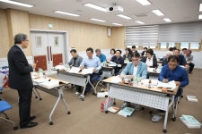 임실군 의회, 상반기 국내교육 실시...관내 옥정호관리사무소에서 진행