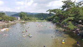 거창군 수승대관광지 여름철 최고의 피서지로 각광