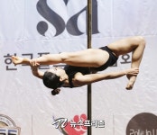 [포토] 이미주, 감탄사 나오는 동작(한국폴스포츠선수권대회)