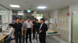 진주소방서장, 관내 요양병원 안전관리 현장지도 방문