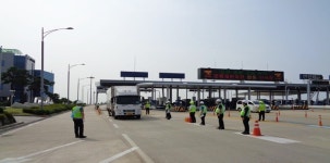 인천시, 인천항 등 주요장소에서 과적차량 합동단속 나서