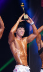 [포토] 이선형, 남자 스포츠모델 톨 부문 1위 수상(제25회 WBC 피트니스)